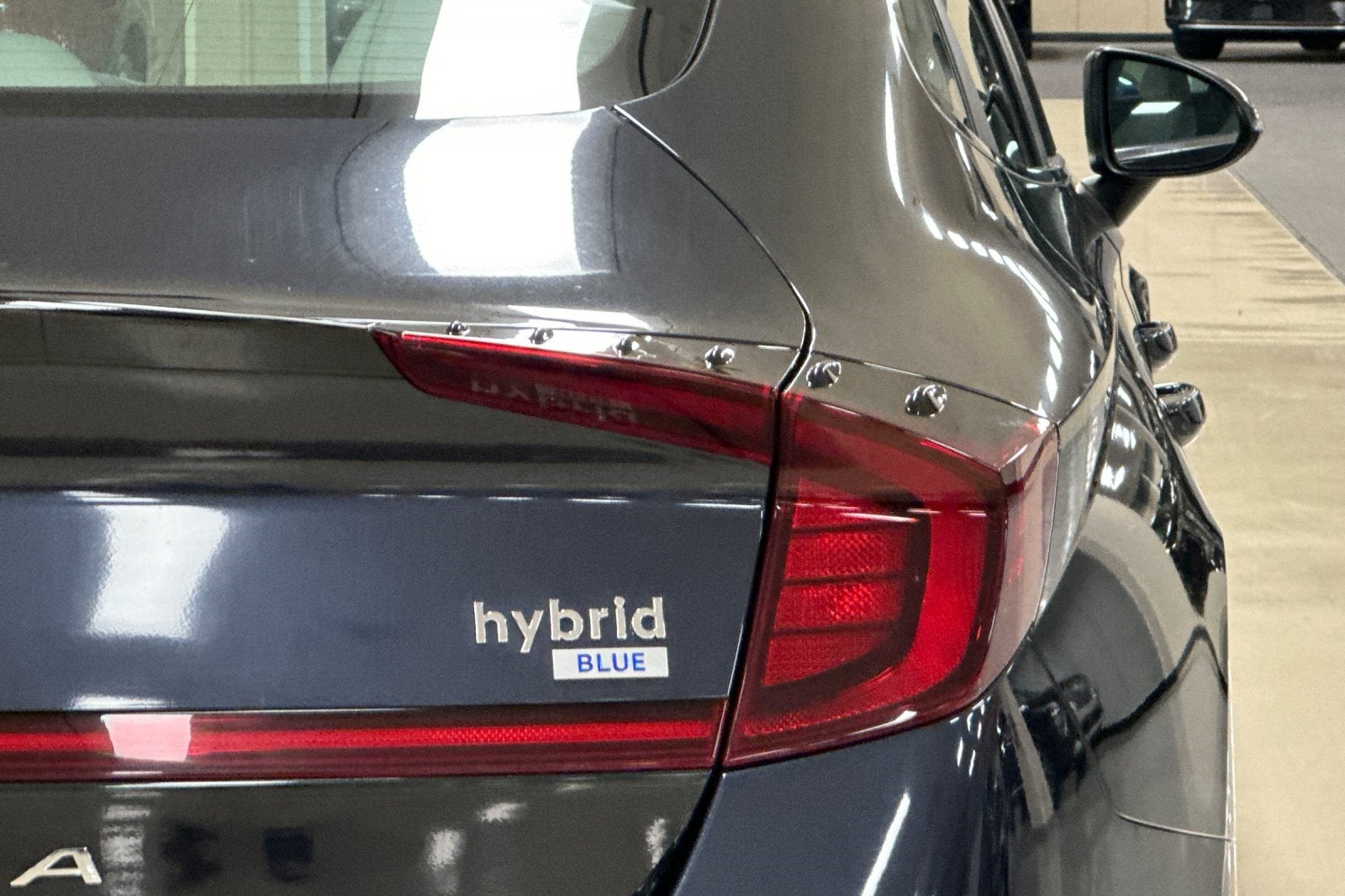 2021 Hyundai SONATA HYBRID Blue